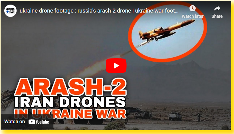Iranian Arash 2 drones ukraine war