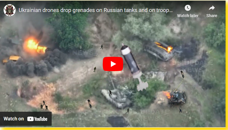 ukraine leaked video footage war drones