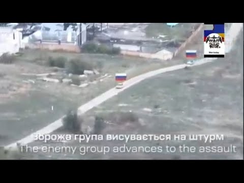 "Get the latest on the Ukraine War from the State Border Guard Service of Ukraine's drone footage. Learn about Ukrainian drones targeting Russian troops, dropping 300 grenades on 600 Russian Wagner troops, and destroying dozens of Russian troops in the Bakhmut trenches. ðŸ”Ž Click to read more now!"