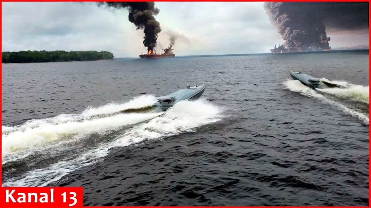 🌊🇺🇦💀 Russian Navy Graveyards: Inside Ukraine’s Deadly Swarm of Magura V5 Drones 💀🇺🇦🌊