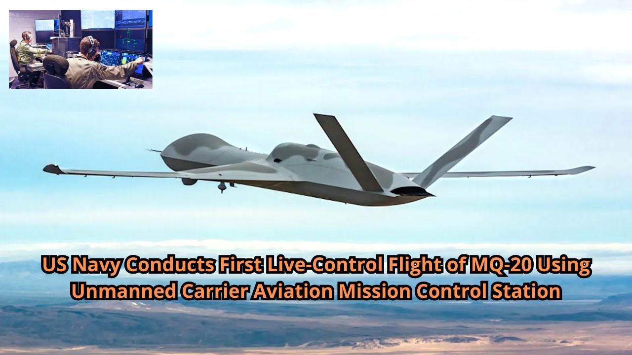 MQ-20 Avenger: Navy’s Carrier-Launched Drone ✈️
