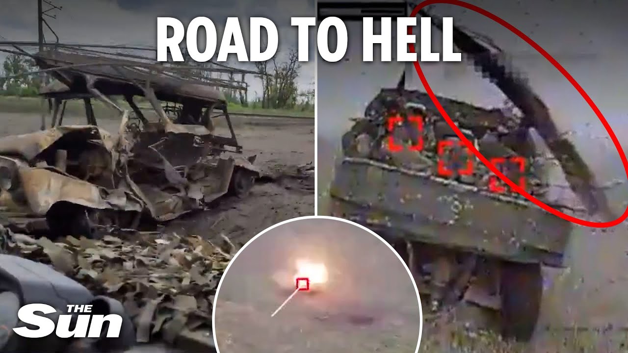 YouTube thumbnail for Ukraine War Drone Strikes: Uncensored Videos Reveal Brutal Reality 🇺🇦🇷🇺