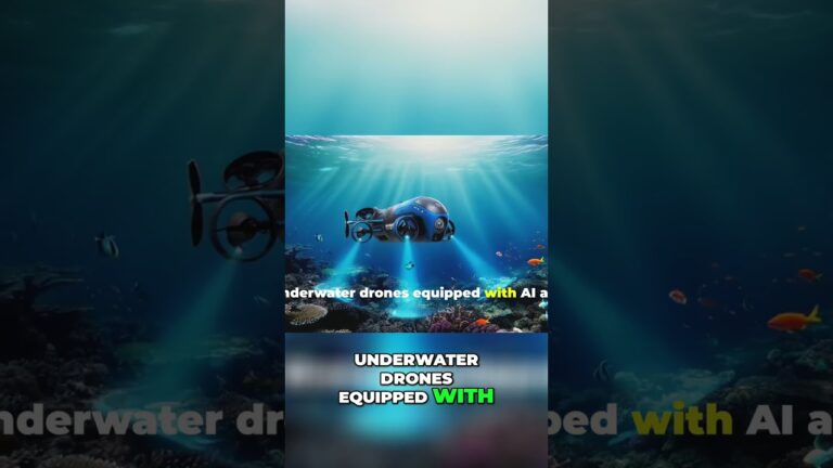 Drones unlock ocean secrets!  Track whales, map pollution & explore the deep. Click to dive in!