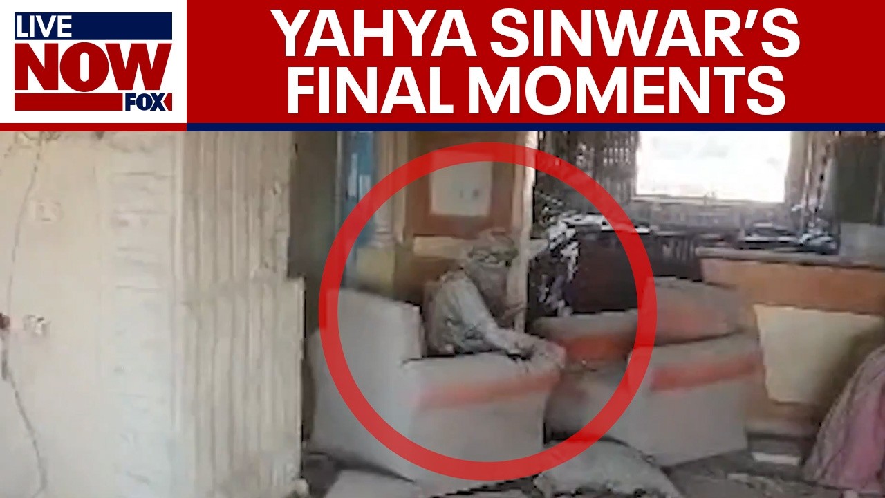 Witness Yahya Sinwar's final moments! 😱 Drone footage reveals chilling details of Hamas leader's death in Gaza.  Uncover the truth behind conflicting narratives & the escalating conflict.  Click to learn more!