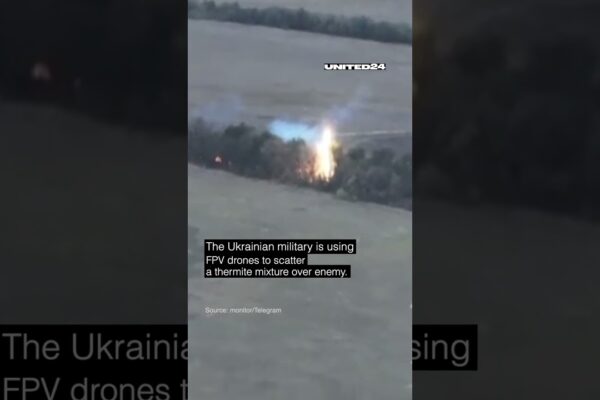 🔥Drone-borne thermite attacks in Ukraine!  Analyze shocking footage & uncover the truth behind this terrifying new weapon.  Click to learn more! 🇺🇦🇷🇺