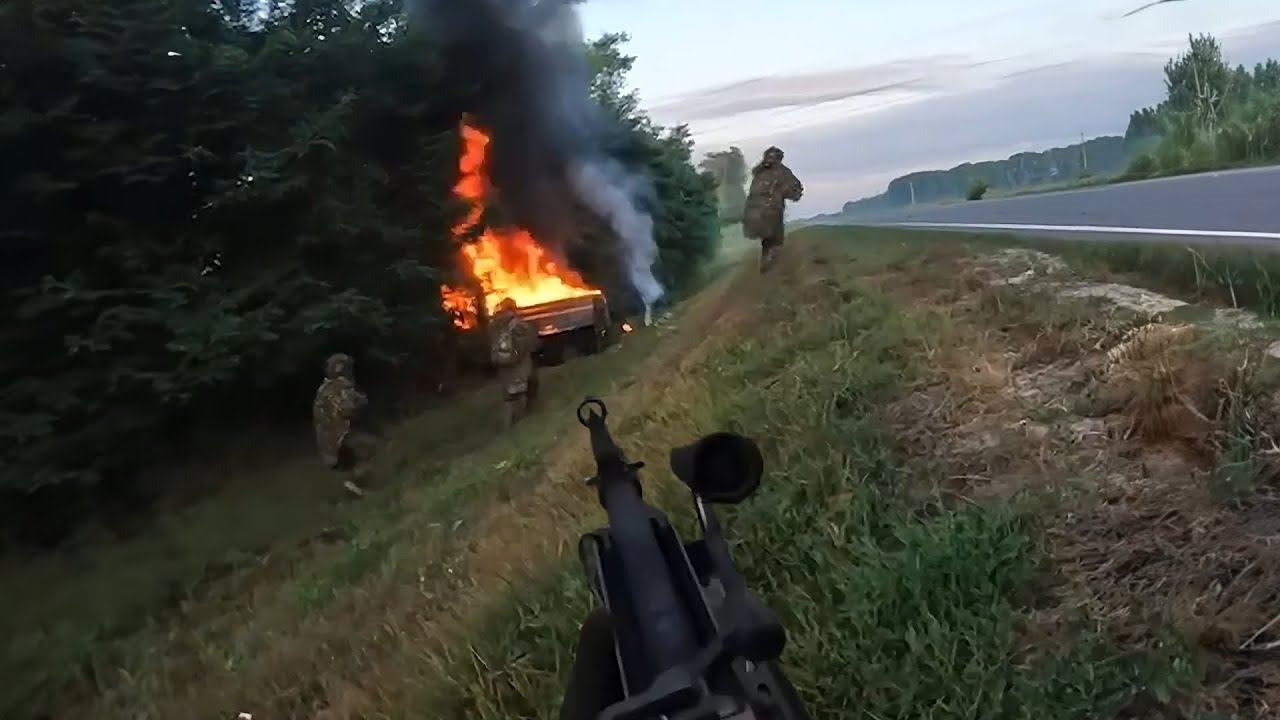 Witness raw, unfiltered combat footage from Ukraine's frontlines! 🇺🇦🇷🇺  Drone strikes, special forces action, & shocking discoveries await. Click to learn more!