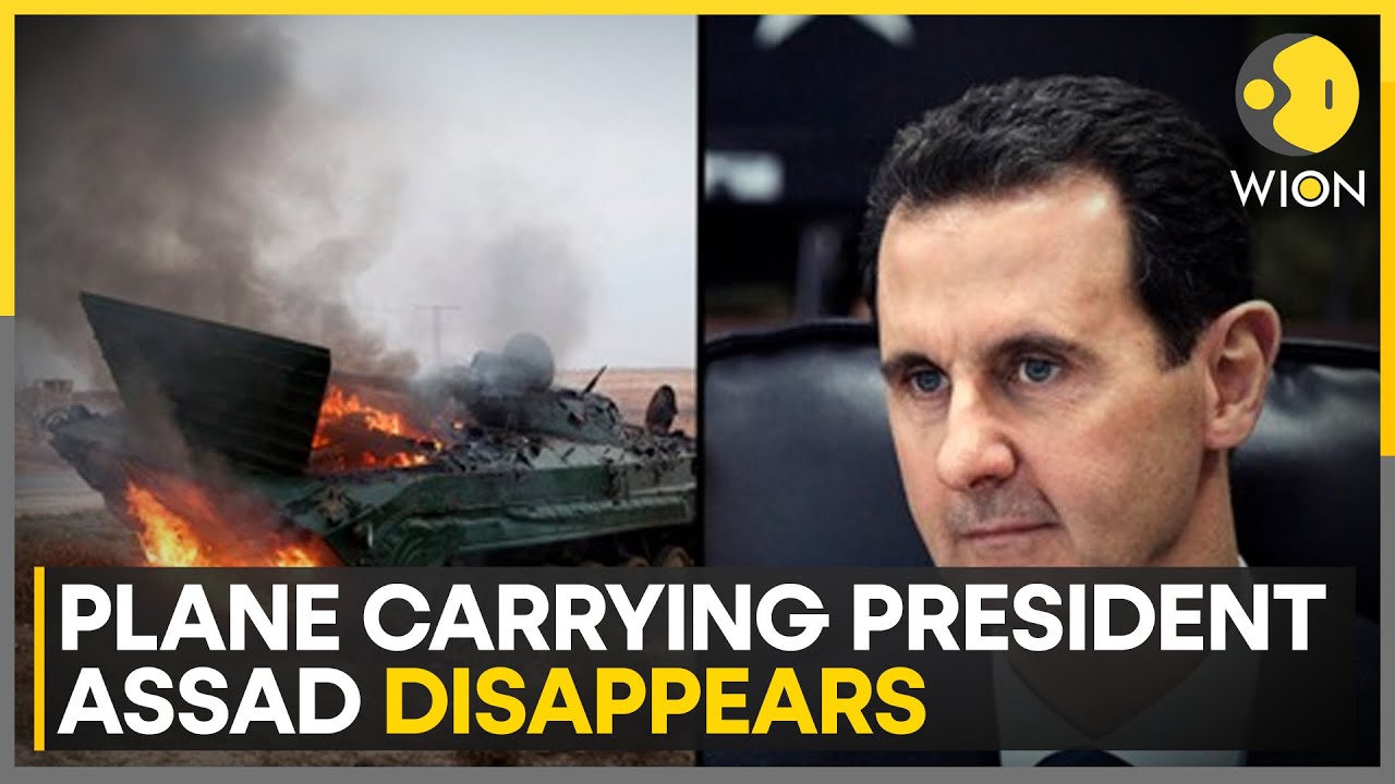 💥 Assad's regime crumbling? Reports of his plane going down amid rebel advances in Damascus & Homs! Click to see the videos.