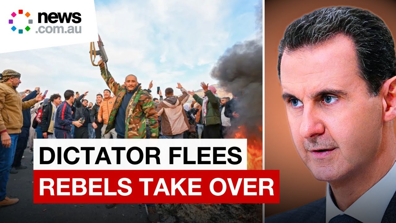 Assad's regime crumbles!  Damascus falls to rebels. Witness the liberation & uncertain future. Click to see the raw footage of this historic event.