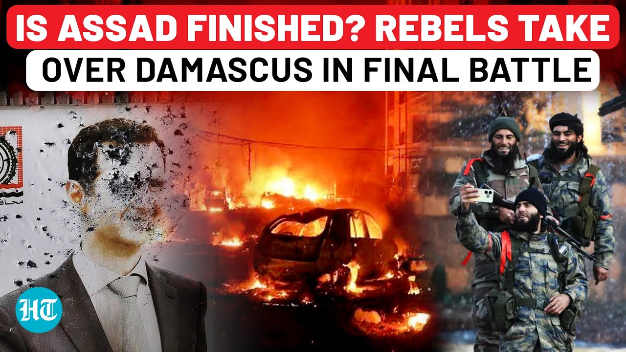 Damascus has fallen!   Rebels take the city, Assad flees. What's next for Syria? Witness the aftermath, click to learn more.