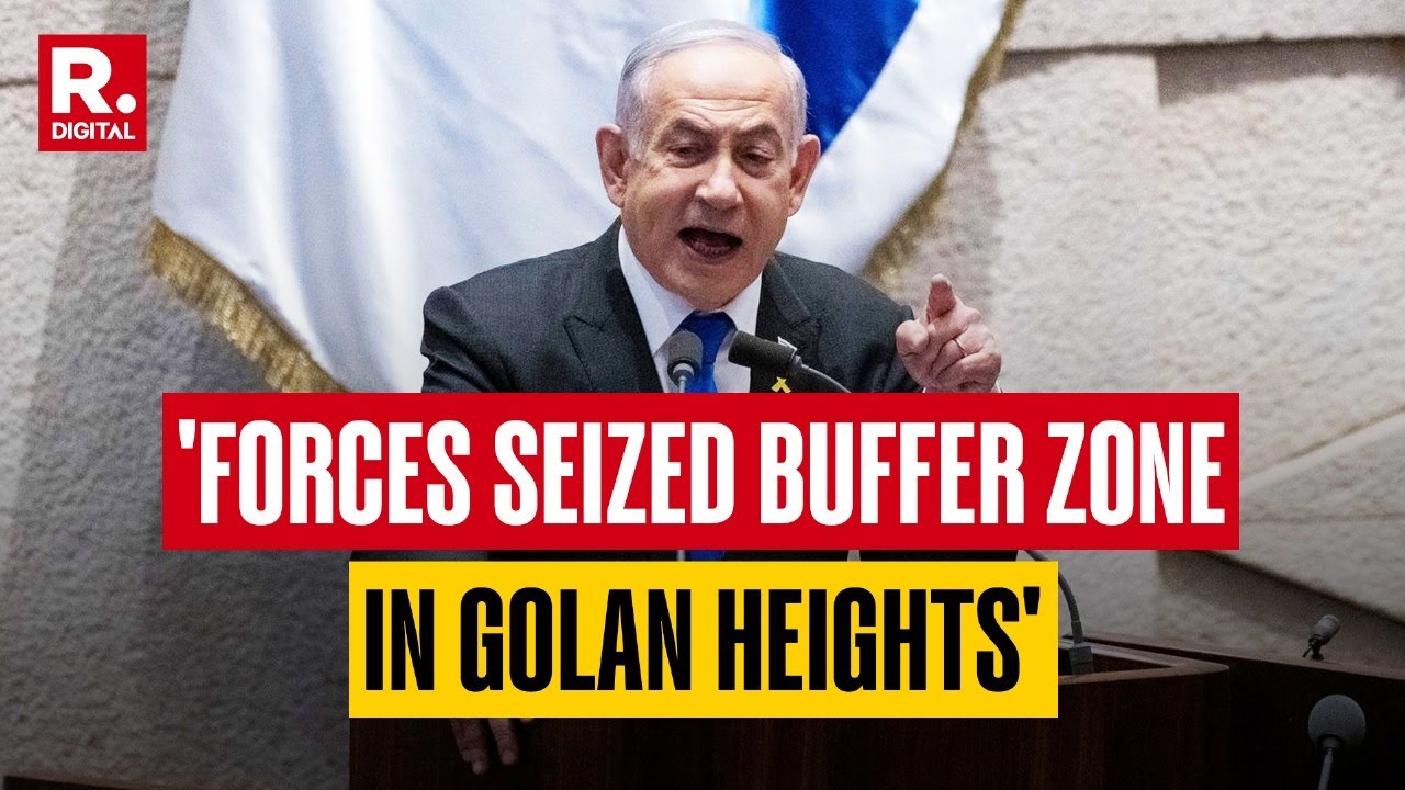 Assad's regime falls!  Israel seizes Golan Heights buffer zone, launches airstrikes. What's next for the region? Click to find out!