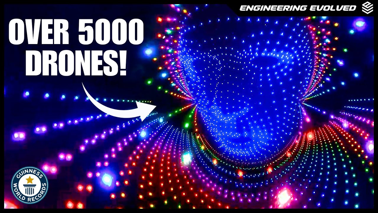 Witness 10,000 drones in a breathtaking aerial ballet!   A Guinness World Record shattered.  See the mesmerizing display & the future of drone tech.  Learn more!