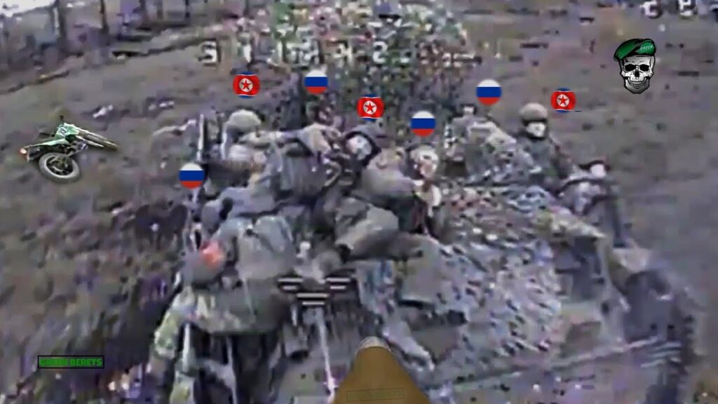 ☠ Shocking footage reveals North Korean troops fighting in Ukraine!  FPV drone strikes show brutal combat.  Uncover the chilling truth – click now!