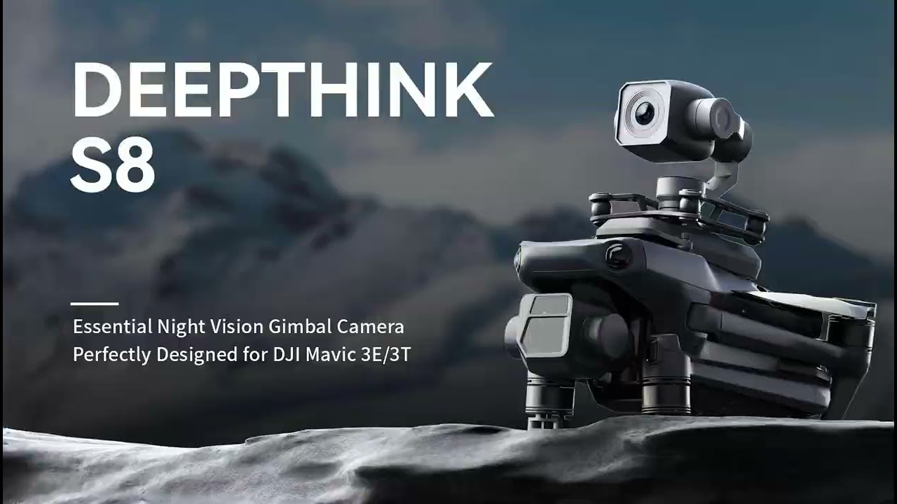 Revolutionizing night flight!  See the Deepthink S8's stunning full-color night vision in action for DJI Mavic 3 Enterprise drones.  Learn more!