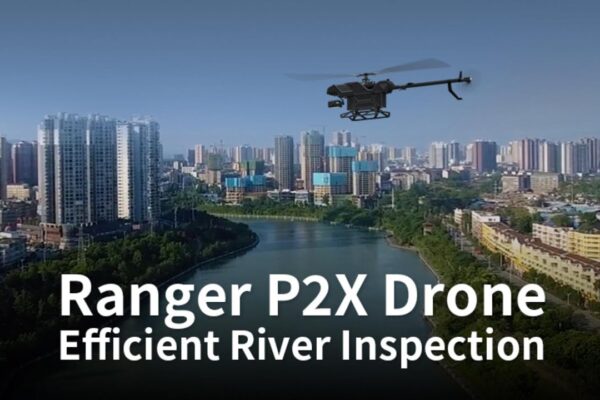 Revolutionizing drone inspections!  ZIYAN Ranger P2X: Unmanned helicopter with AI. 120 min flights, 43km range & more. See it fly!