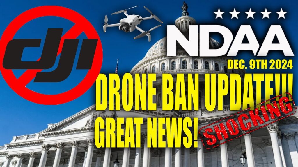 DJI ban: Not so fast!  Your editor untangles the latest & must-see videos. Get the inside scoop!