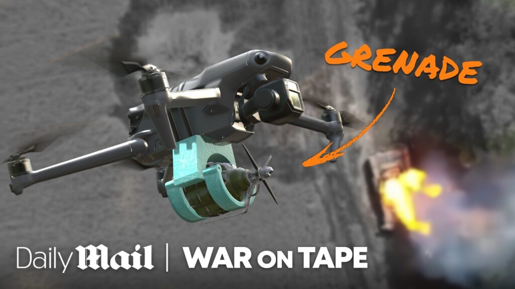 Ukraine's drone war: Witness grenade drops, kamikaze strikes & aerial dogfights. Click to see the battlefield's evolution!