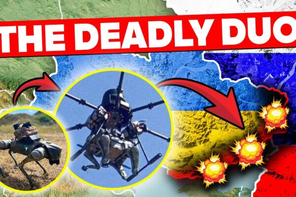 "Baba Yaga" is real!  See Ukraine's robot dogs &  vampire drones reshape war. Click to witness the tech.