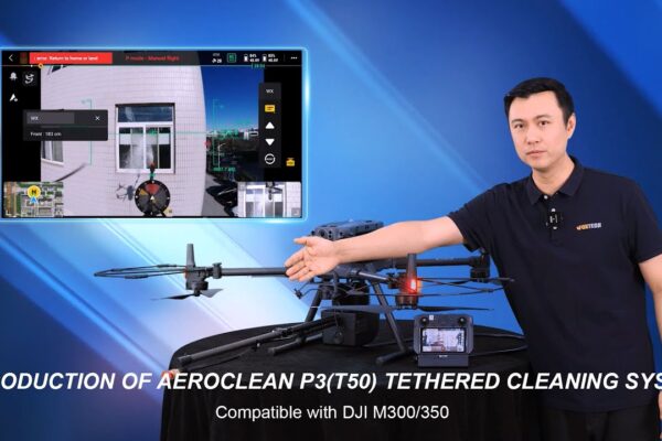 Ditch the danger!  AeroClean P3 cleans skyscrapers & more with drone tech. See it in action!  Click to discover the future.