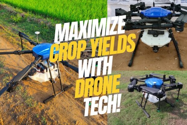 Drones are revolutionizing farming!  Unlock sky-high crop yields & efficiency. See how!