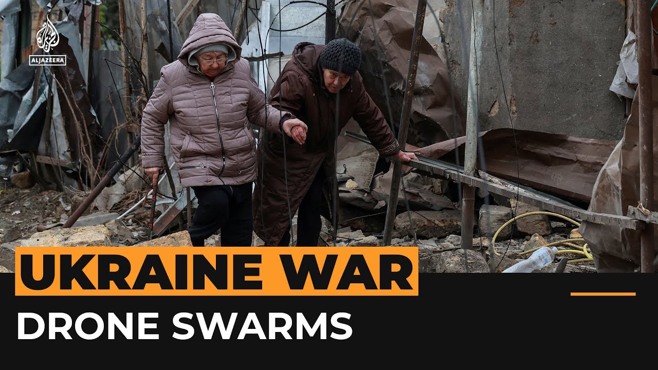 Drone warfare in Ukraine: chilling footage reveals a terrifying new era of combat. Witness drone swarms, desperate defenses, & the human cost. 🇺🇦🇷🇺 Click to learn more!