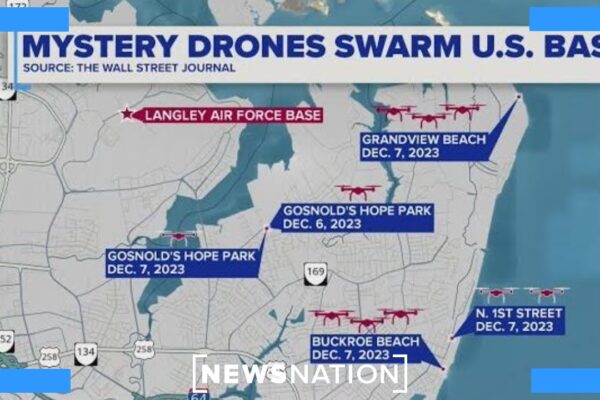 Unseen watchers! Drone swarms probe US military bases. A national security mystery.  Click to investigate.