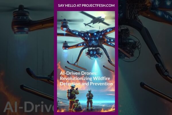 Drones vs. Wildfires!  Witness AI revolutionize fire prevention. Safer, faster detection. Click to see the future!