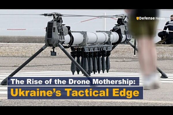 💥 Witness Ukraine's Dovbush T10 drone mothership deploy a swarm of kamikaze drones! See how this tech is changing warfare. Click to learn more!