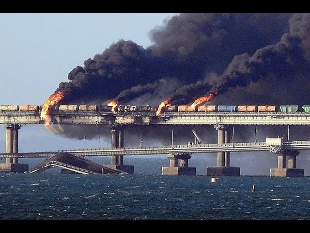 Dive into Ukraine's bold drone strikes on the Kerch Bridge! 🌉💥 See how OSINT reveals a new war paradigm. Click to witness the unfolding conflict.