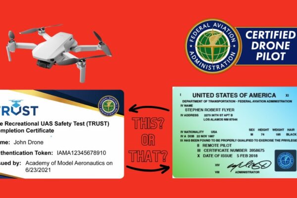 Pilot's guide to Part 107 :  Unlock the skies legally! Know when you need your drone license. Click to learn your flight plan!