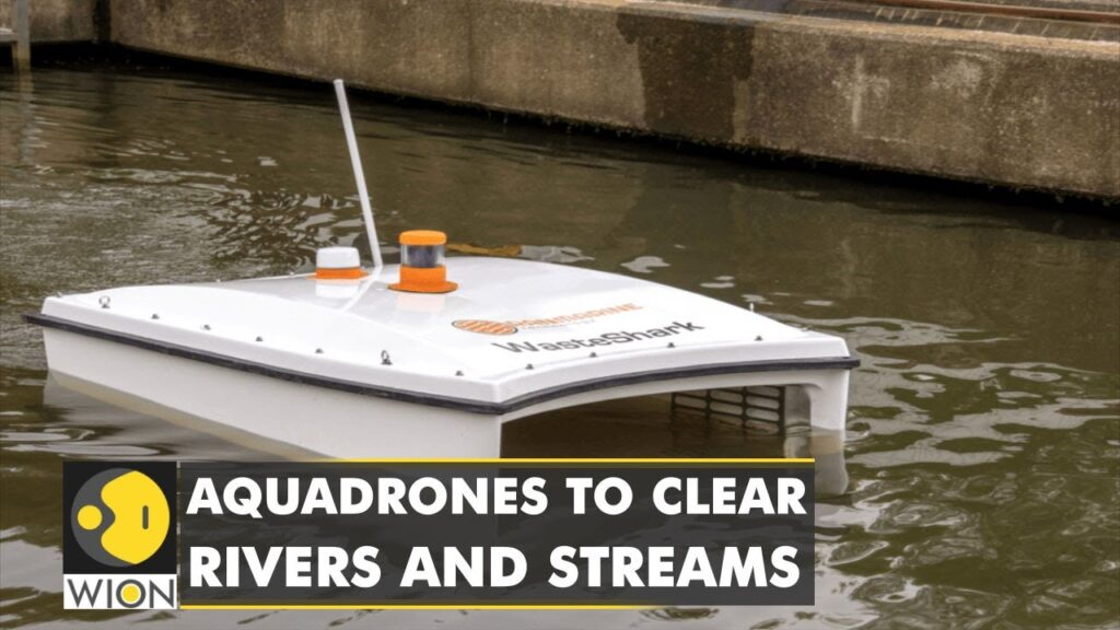 Drones vs.  plastic!  See how aerial tech fights pollution in our waterways. Fly in for insights!