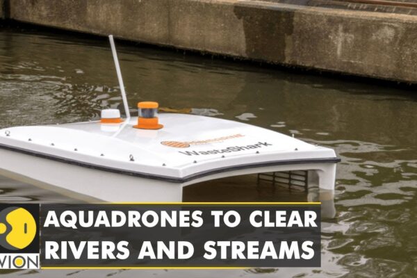 Drones vs.  plastic!  See how aerial tech fights pollution in our waterways. Fly in for insights!