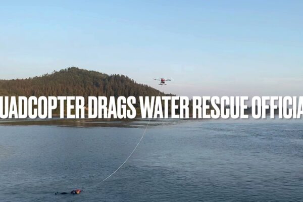 Drones save lives!  Witness rapid water rescue tech in action. Flying lifebuoys & thermal cameras - incredible innovation. Click to see the future!