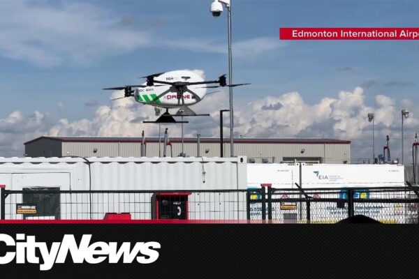 Drone Delivery Canada's healthcare revolution  is taking flight!  Witness precision deliveries & evolving airspace.  See the future of logistics now.