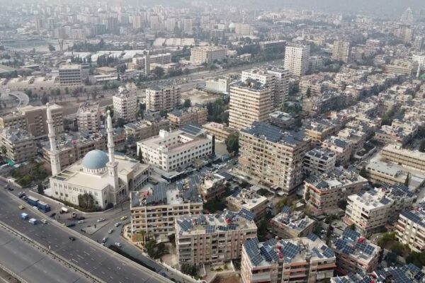 Damascus from above: Drone footage reveals a city scarred by war .  Brutal conflict, regime collapse, and external intervention—witness the evolving narrative.  See the aerial story. Click now!