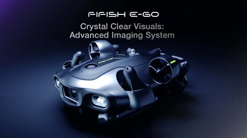 Revolutionize underwater exploration!   QYSEA FIFISH E-GO E100: Effortless setup, intuitive control, stunning visuals, and unparalleled maneuverability.  Click to dive deeper!