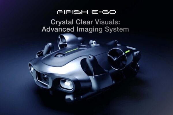 Revolutionize underwater exploration!   QYSEA FIFISH E-GO E100: Effortless setup, intuitive control, stunning visuals, and unparalleled maneuverability.  Click to dive deeper!