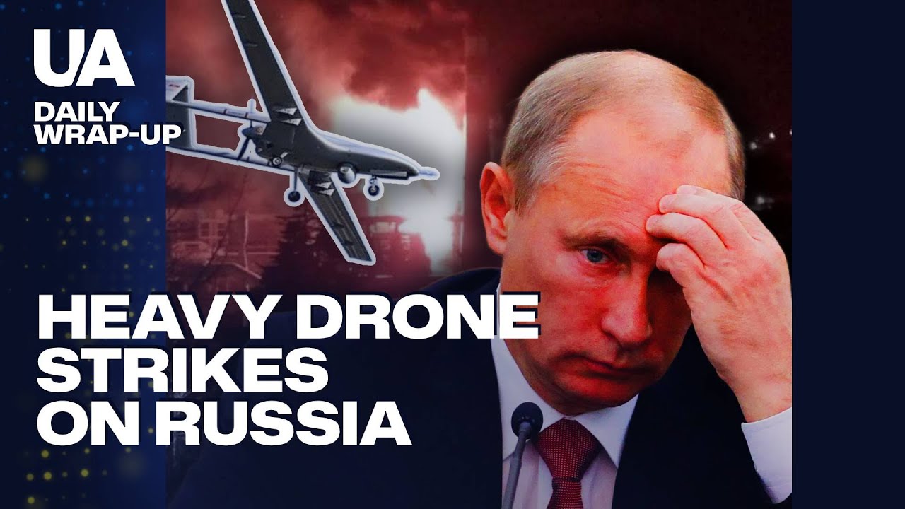 Drone attacks  ignite a Russian inferno !  Ukraine strikes deep inside Russian territory, crippling infrastructure and exposing vulnerabilities.  See the videos and analyze the escalating conflict.