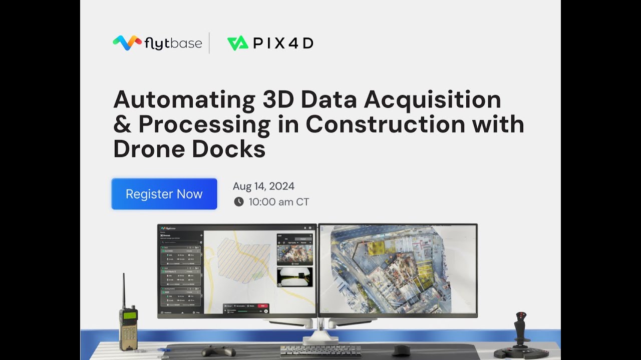 Autonomous drones  map with precision!  Drone docks & Pix4D automate aerial data capture.  See how 24/7 data & faster workflows revolutionize mapping! Click to learn more.