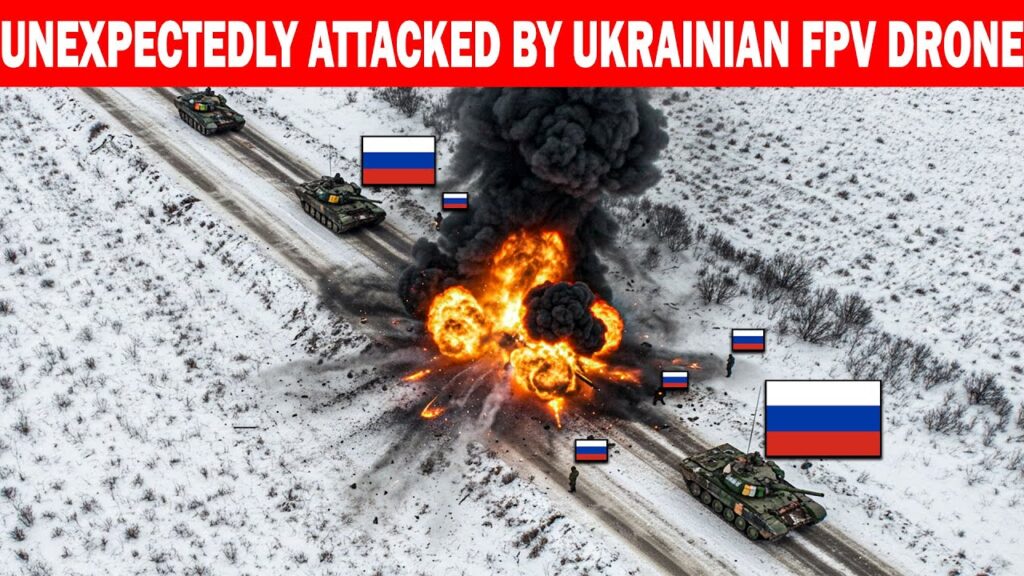 FPV drone warfare in Ukraine: Brutal precision.  Explosions, chaos.  Soldiers targeted.  A new terror from above.  See the gruesome reality.  Click to learn more.