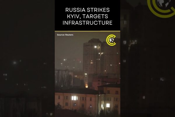 Kyiv under  attack: OSINT reveals New Year's drone strikes via chilling videos. Witness the digital smoke. Click to uncover the truth.