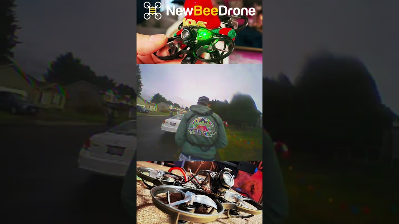 Is the NewBeeDrone Hummingbird the fastest Tiny Whoop?  Blazing speed, race-spec build, & agile control! See if it lives up to the hype!