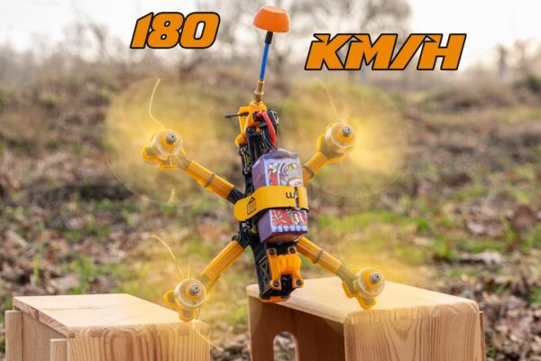 Build a 180km/h FPV drone on a budget!  Learn key parts, tools & steps. Click for speed on a dime!