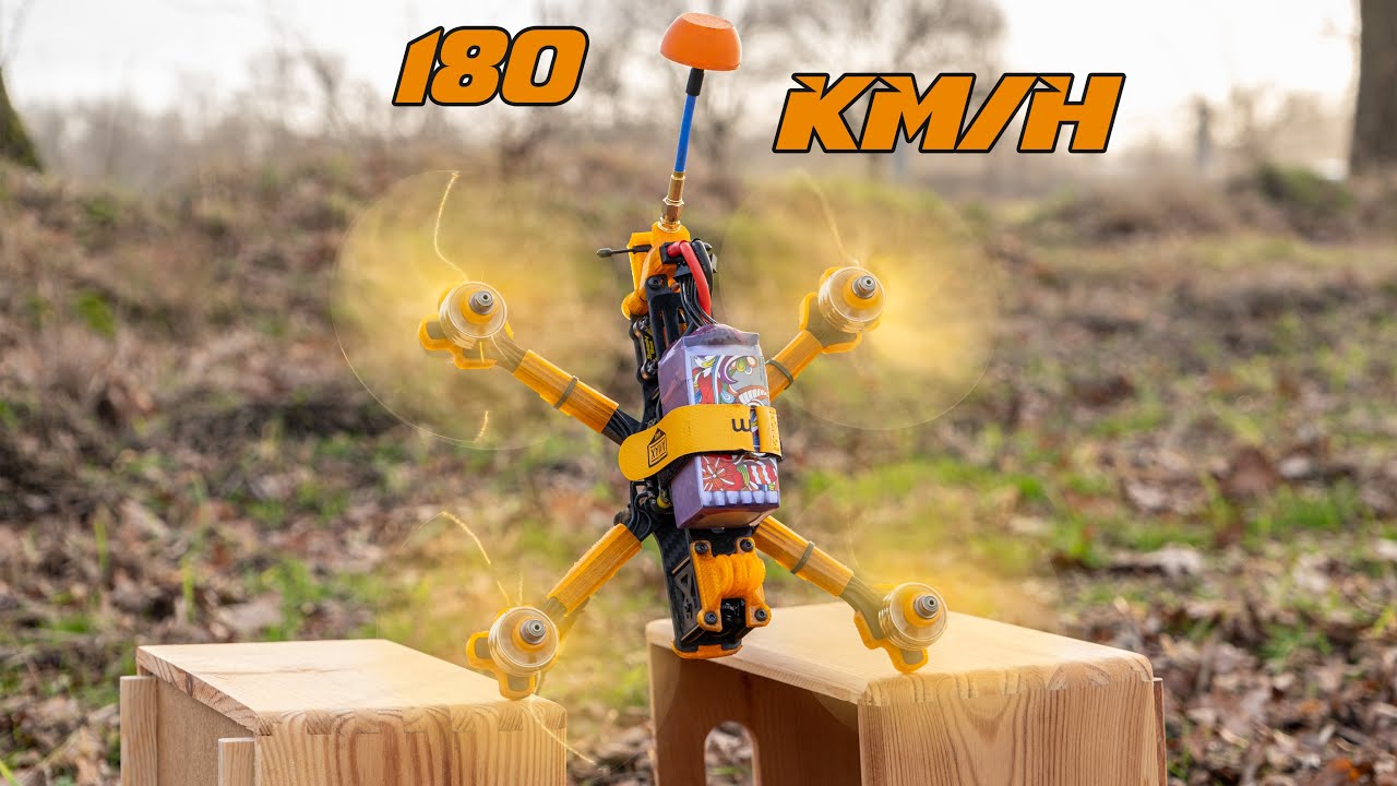 Build a 180km/h FPV drone on a budget!  Learn key parts, tools & steps. Click for speed on a dime!