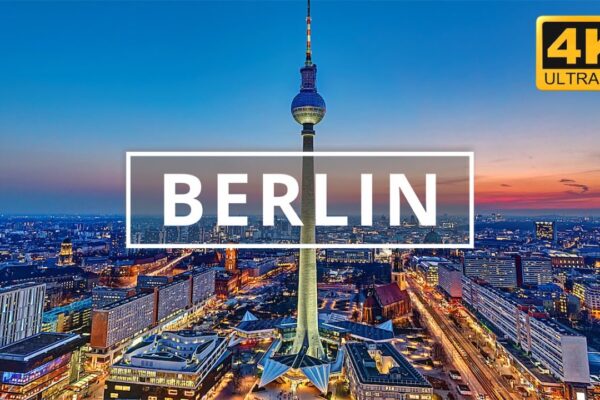 Soar above Berlin!  Breathtaking 4K drone footage reveals iconic landmarks & hidden gems.  Experience the city's magic from a bird's-eye view.  Learn more!