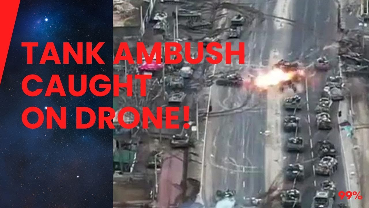 Drone ambushes decimate Russian armor in Ukraine! Witness the shocking evolution of modern warfare. Click to see the raw footage & analysis.