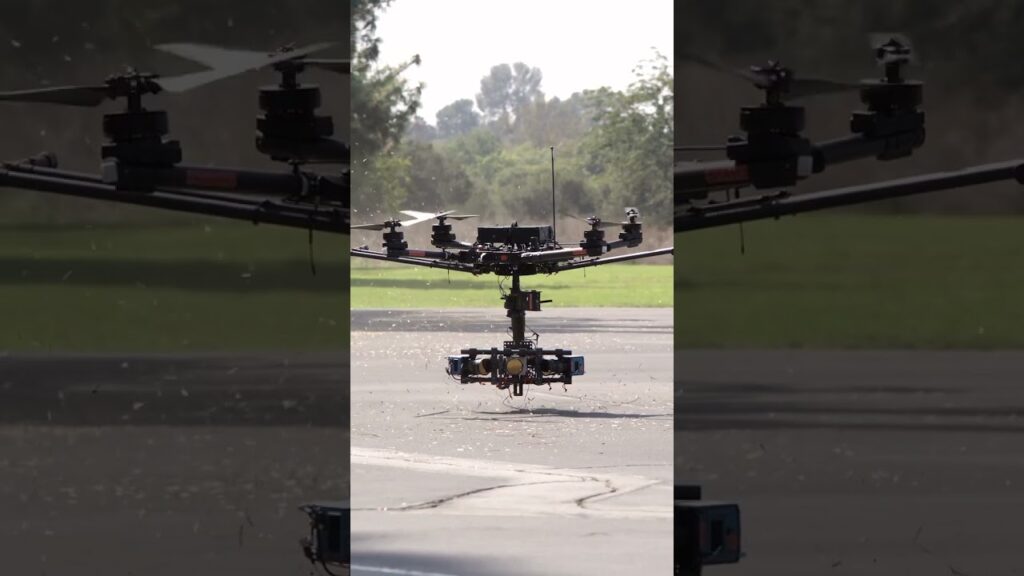 Unlock aerial VFX potential!  Global deployment, simplified plates, & no gimbal limits. Experience the BHA VFX 3-Komodo array.