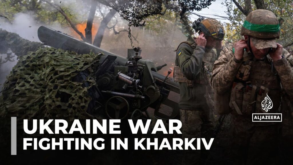 Raw Ukraine war footage  Russian unit destroyed by OWN tanks! Witness frontline chaos & drone warfare. Click to see the truth.