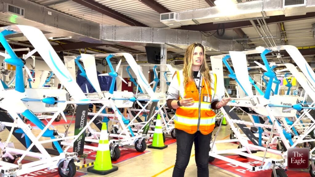 Drone delivery:  Balancing buzz & reality at Prime Air facilities.  Noise complaints, crashes , & operational hiccups.  See how it's evolving!  Click to learn more.