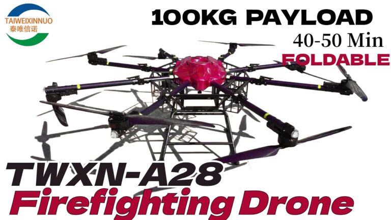 TWXN-A28: 100kg firefighting drone!  See how it's revolutionizing rapid response with pinpoint accuracy. Tackle tough fires! Click to learn more.